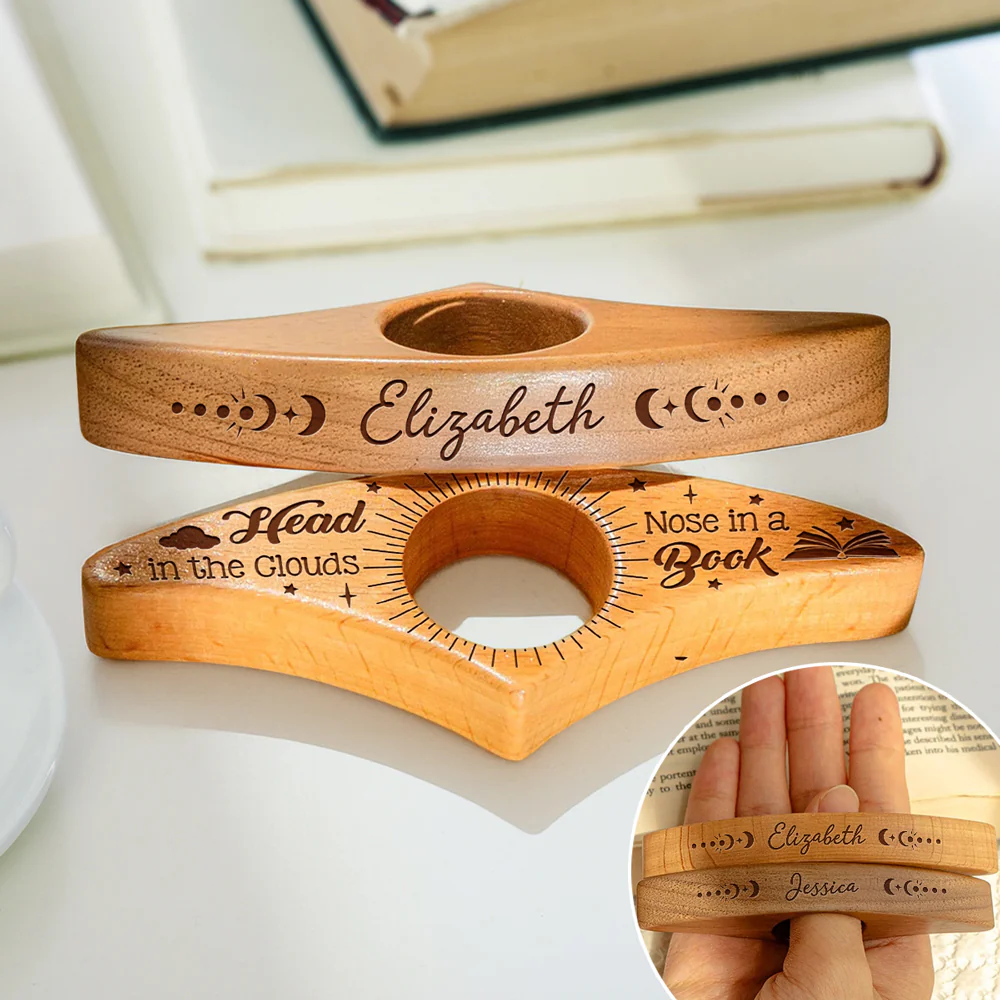 Book Lover - Personalized Custom Book Page Holder - Image 6