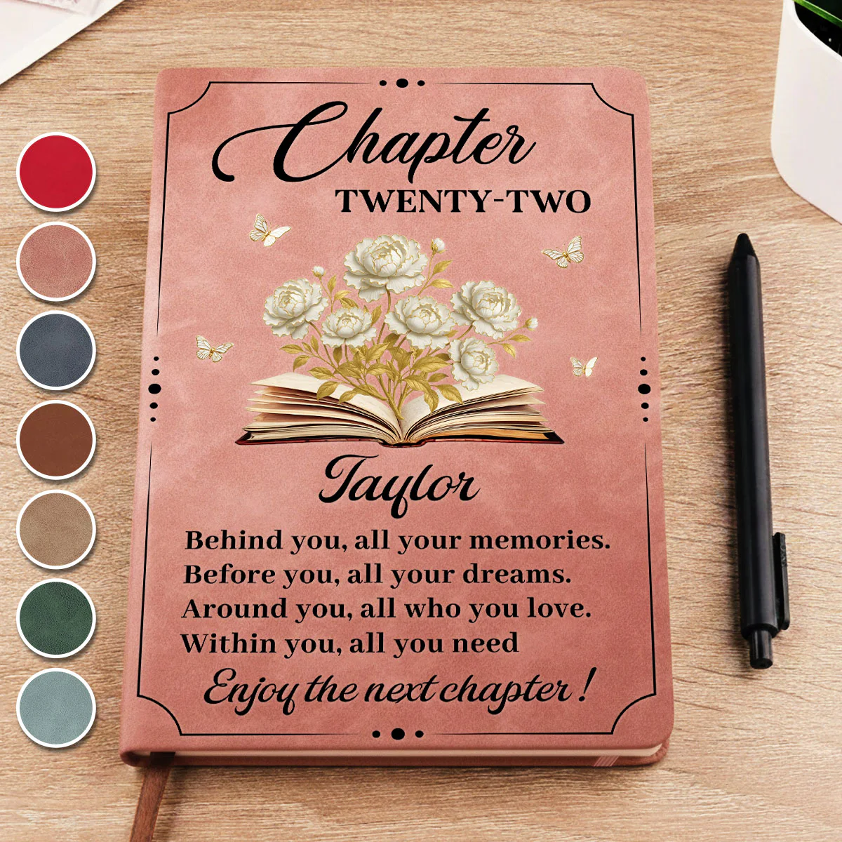 Book Lover - Personalized Custom Leather Journal