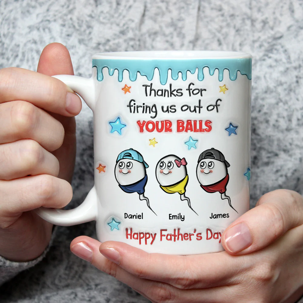 Born From Your Legendary Aim - Personalized Custom 3D Inflated Effect Mug - Image 3