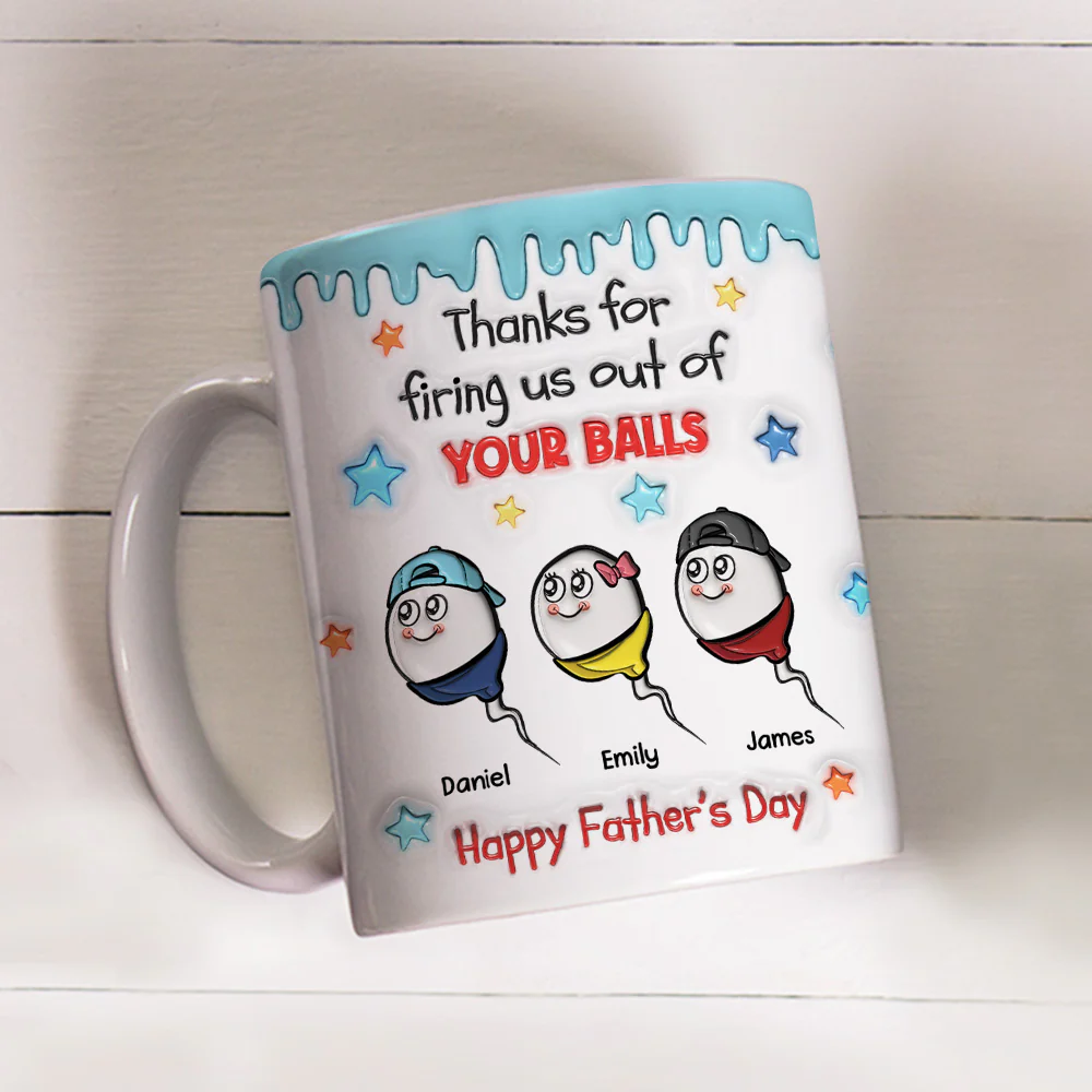 Born From Your Legendary Aim - Personalized Custom 3D Inflated Effect Mug - Image 4