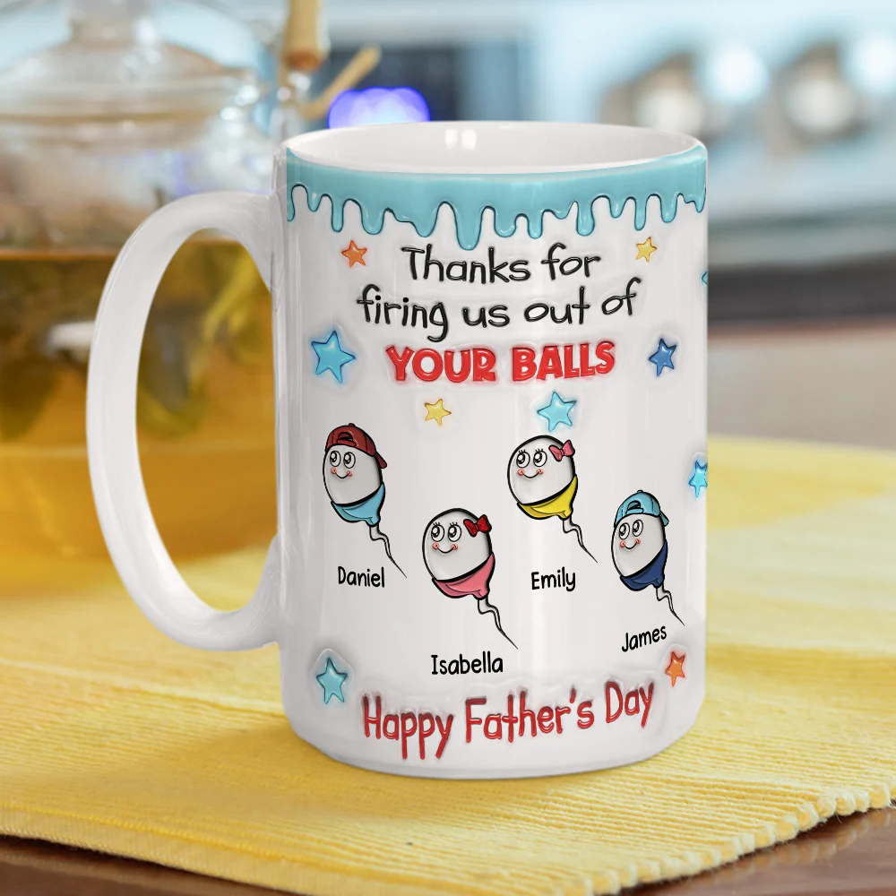 Born From Your Legendary Aim - Personalized Custom 3D Inflated Effect Mug - Image 8