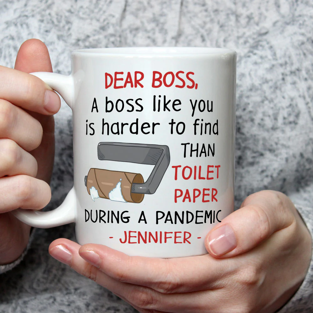 Boss Like You Is Hard To Find - Personalized Custom Coffee Mug - Image 4