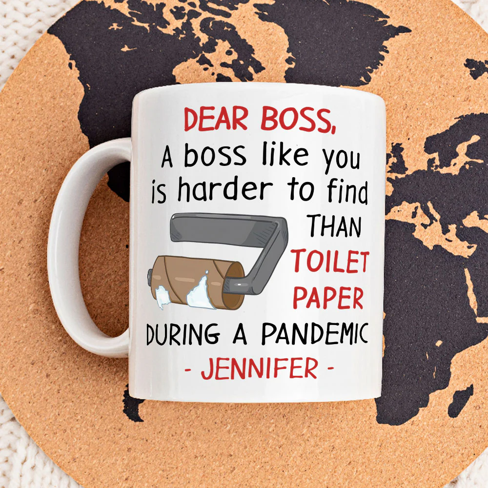 Boss Like You Is Hard To Find - Personalized Custom Coffee Mug - Image 6