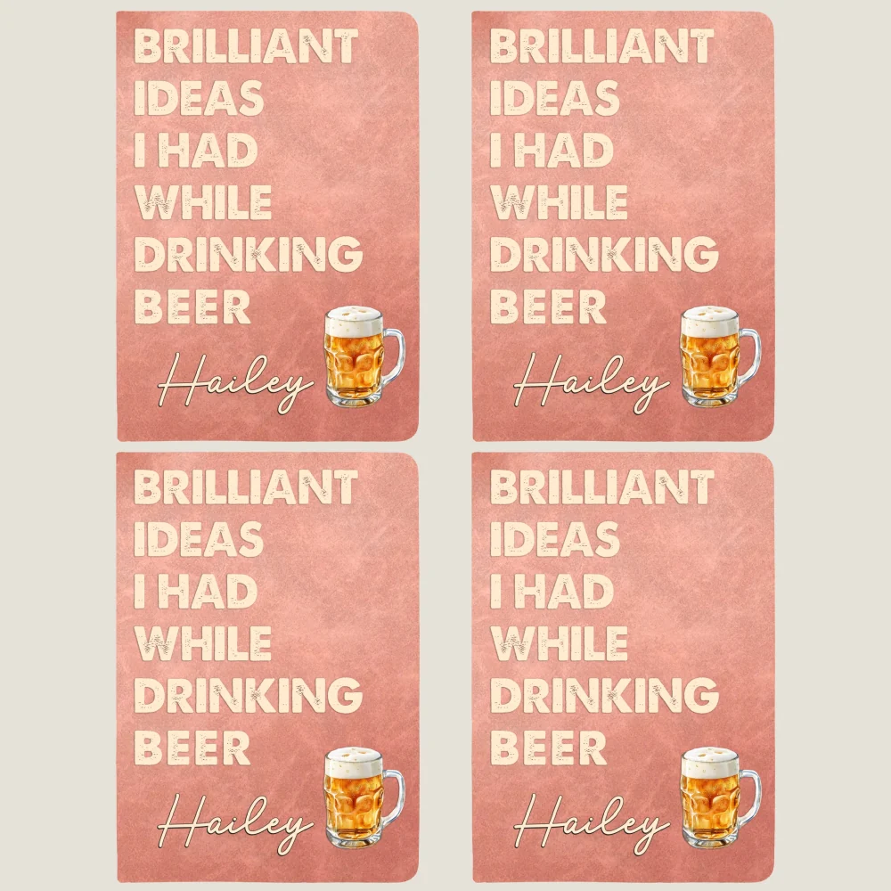 Brilliant Ideas - Personalized Custom Leather Journal - Image 12