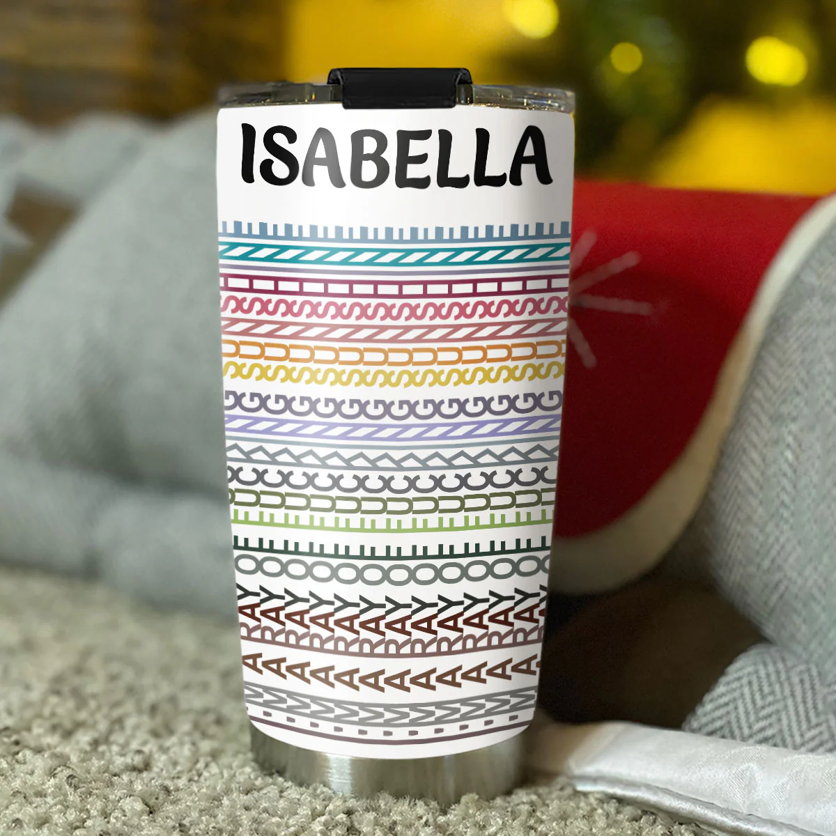 Bringing Light And Loud Energy - Personalized Custom Tumbler - Image 3