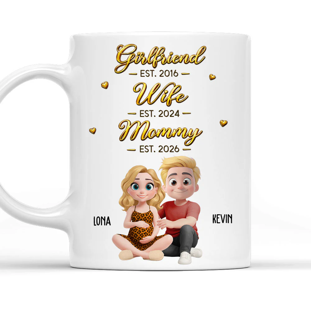 Building Our Family Story - Personalized Custom 3D Inflated Effect Mug