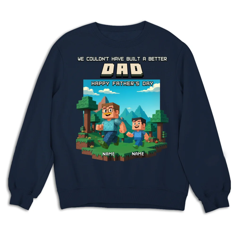 Built A Better Grandpa - Personalized Custom Shirt - Image 20