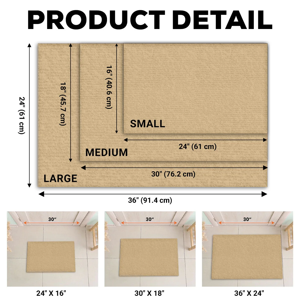 Built On Faith Always  - Personalized Custom Doormat - Image 5