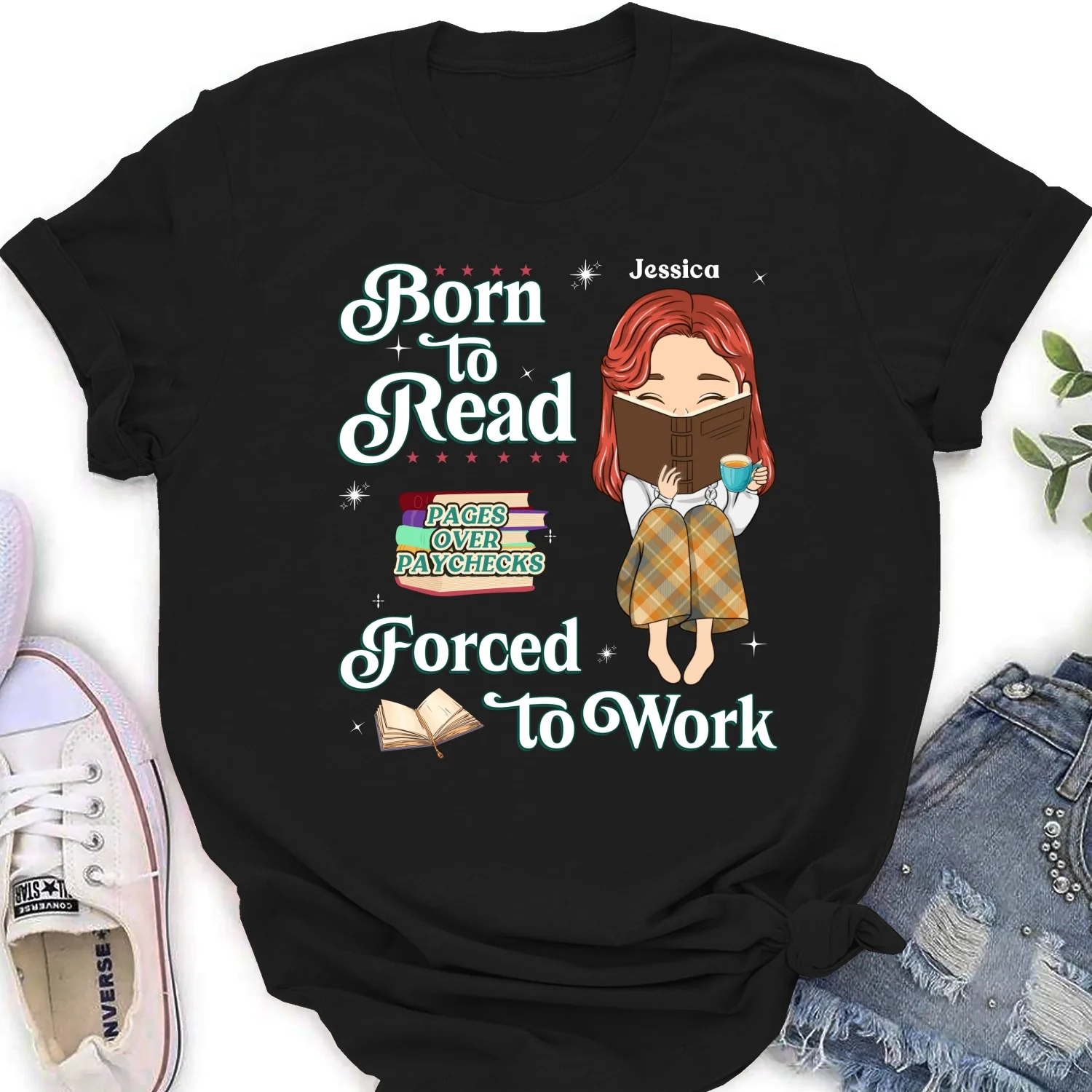 Built To Read, Forced To Grind - Personalized Custom Shirt - Image 13
