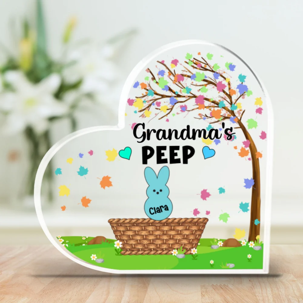 Bunny Peep - Personalized Custom Acrylic Plaque - Image 6