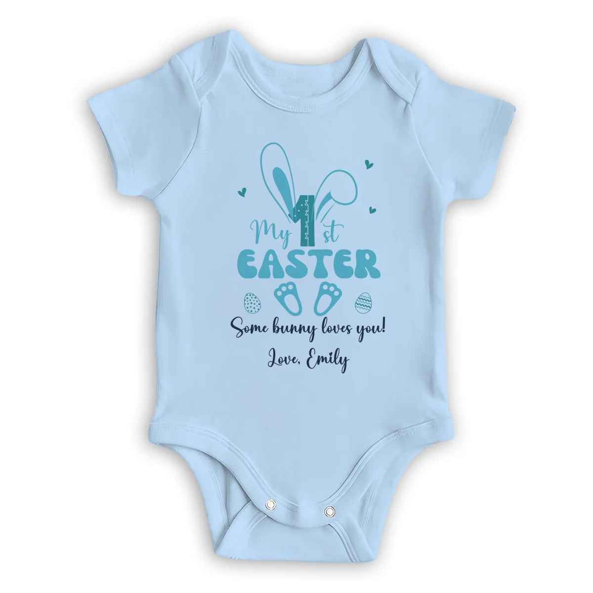 Bunny Wonderland - Personalized Custom Baby Onesie - Image 7