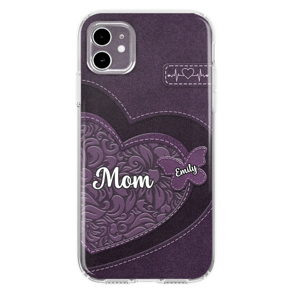 Butterfly Heart - Personalized Custom Phone Case - Image 10