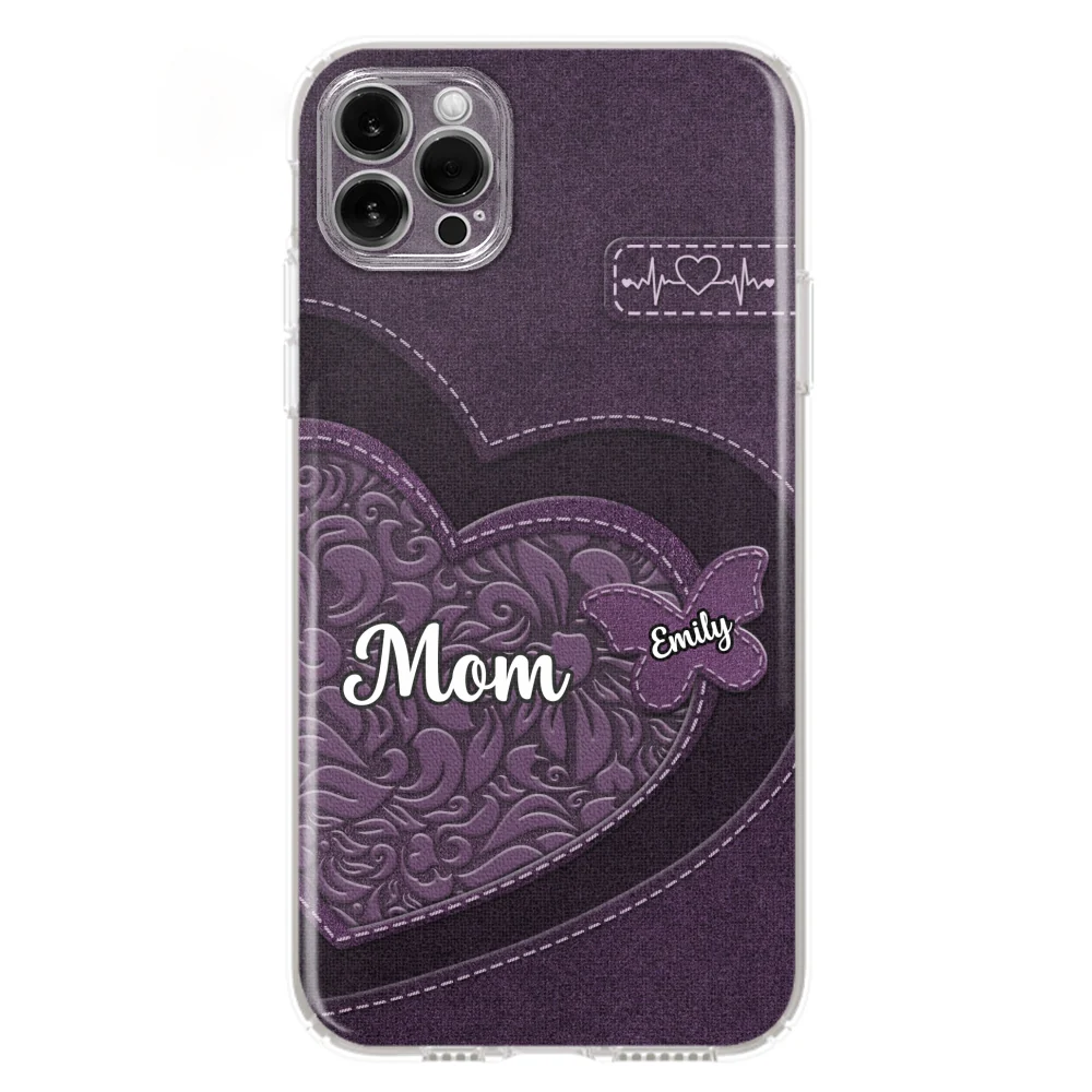 Butterfly Heart - Personalized Custom Phone Case - Image 14