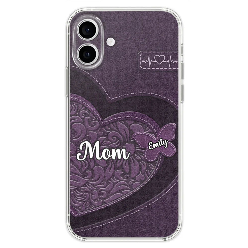 Butterfly Heart - Personalized Custom Phone Case - Image 25
