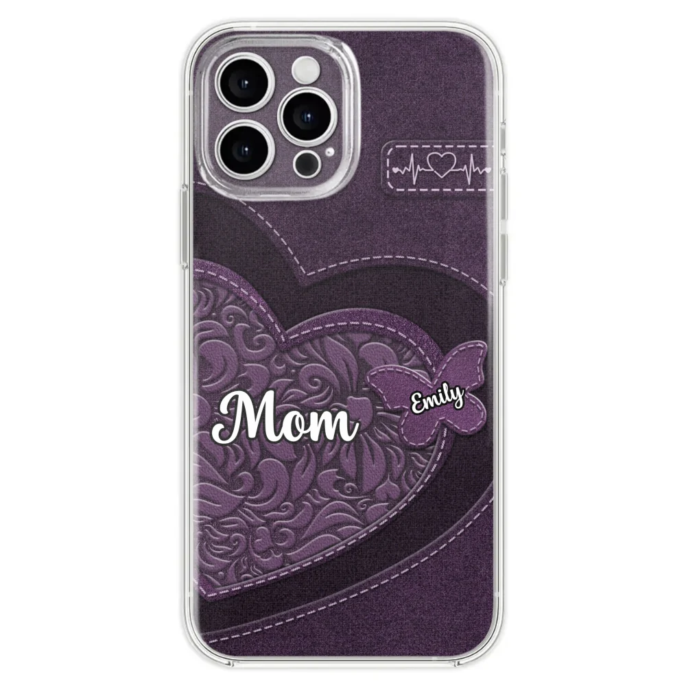 Butterfly Heart - Personalized Custom Phone Case - Image 26