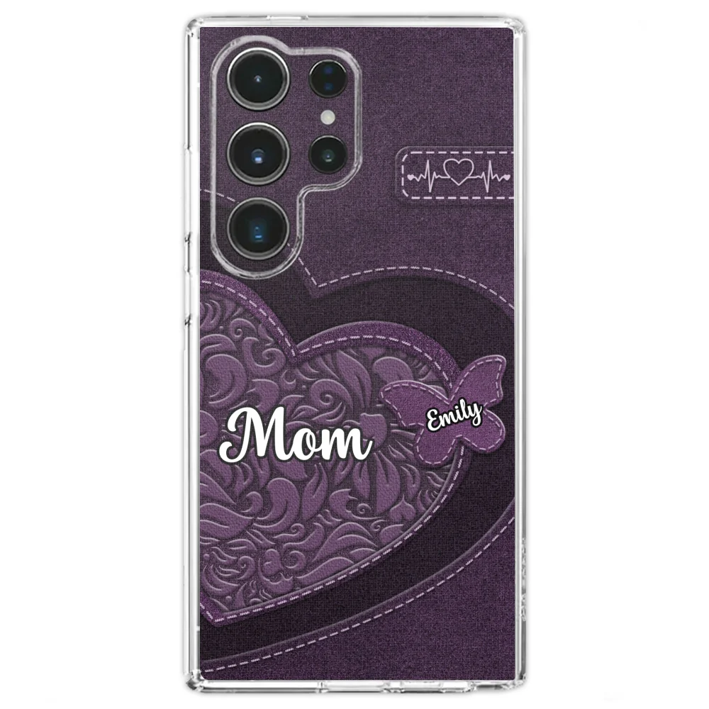 Butterfly Heart - Personalized Custom Phone Case - Image 28