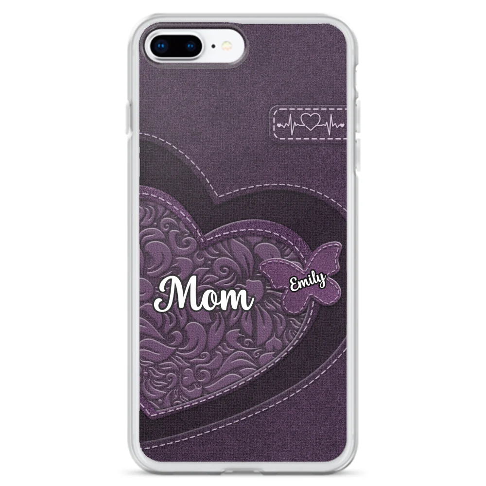 Butterfly Heart - Personalized Custom Phone Case - Image 6