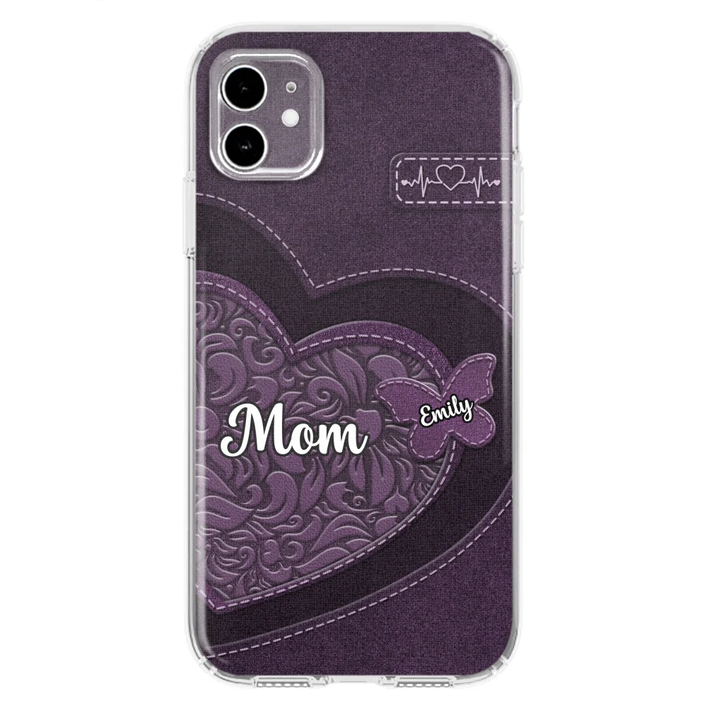 Butterfly Heart - Personalized Custom Phone Case - Image 7