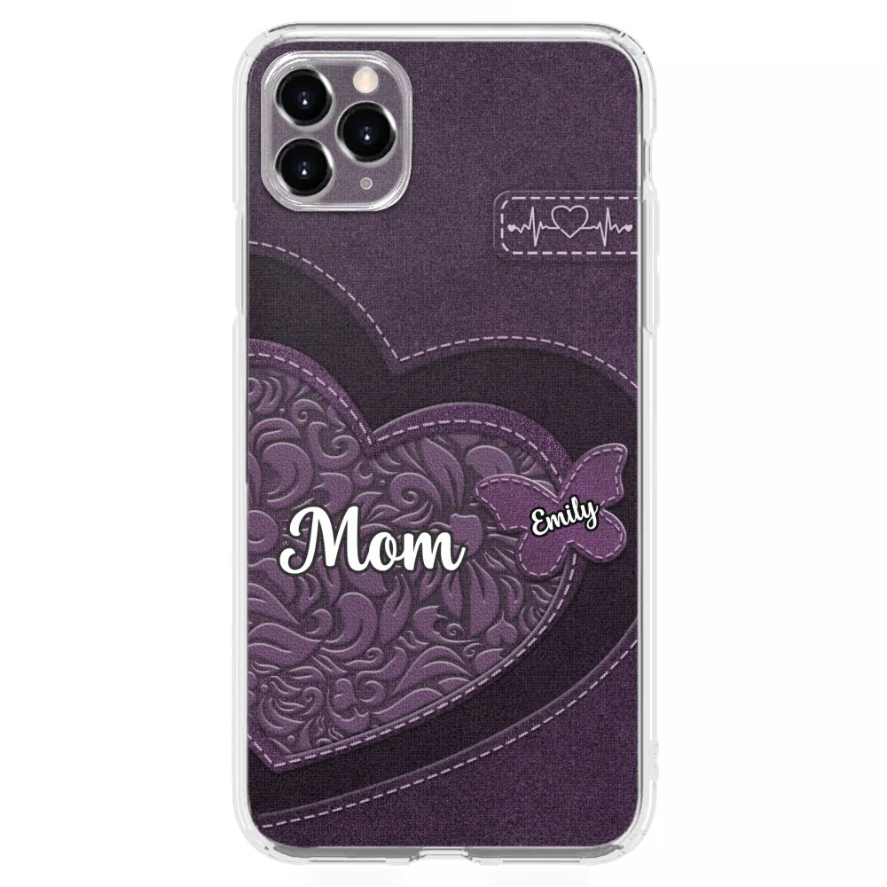 Butterfly Heart - Personalized Custom Phone Case - Image 8