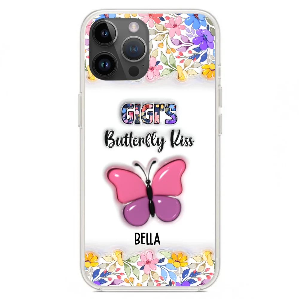 Butterfly Kisses - Personalized Custom 3D Inflated Effect Phone Case - Image 18