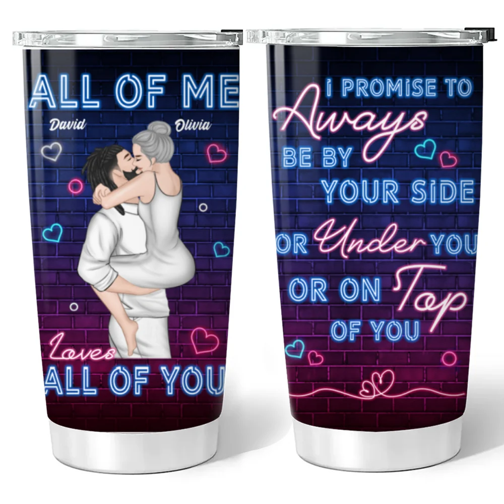 By Your Side - Personalized Custom Tumbler - Image 6