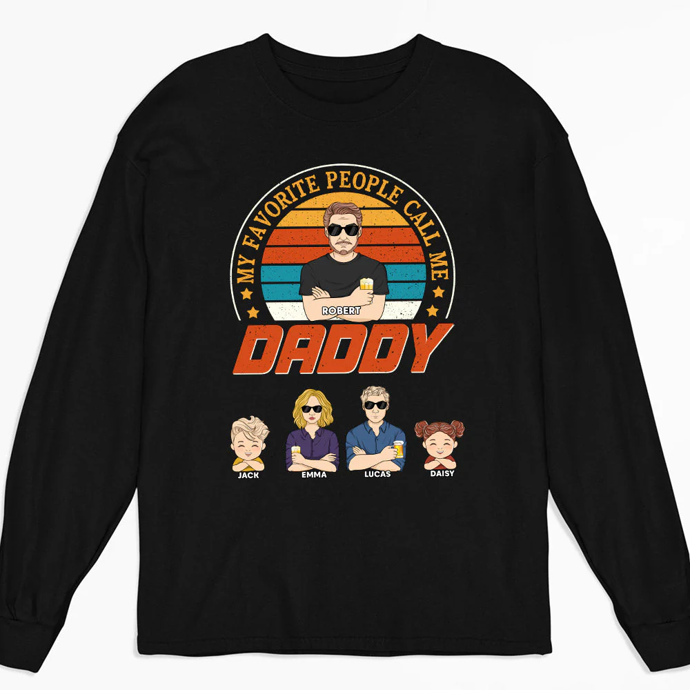 Call Me Daddy - Personalized Custom Shirt - Image 2