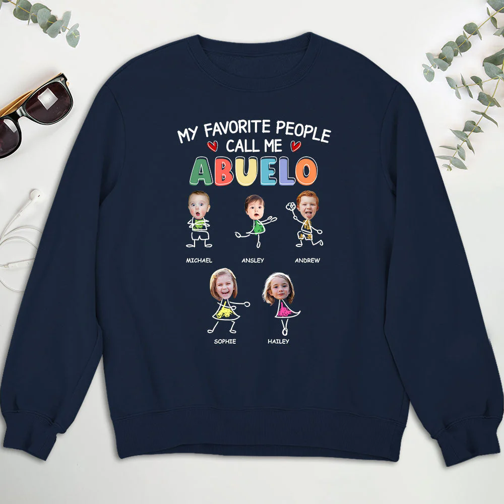 Call Me Grandpa - Personalized Custom Shirt - Image 8