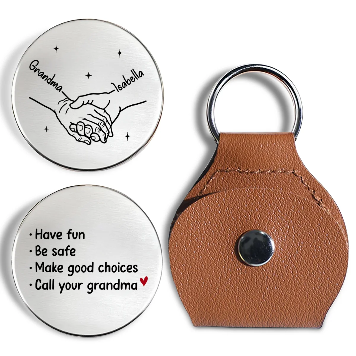 Call Your Grandma - Personalized Custom Pocket Hug - Image 6
