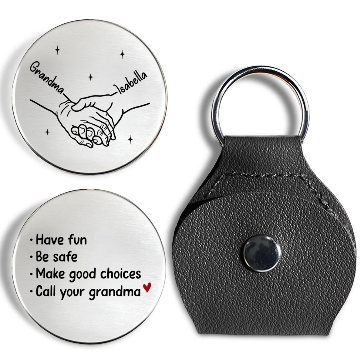 Call Your Grandma - Personalized Custom Pocket Hug - Image 7