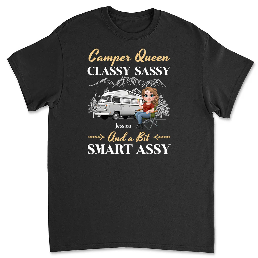 Camper Queen - Personalized Custom Shirt