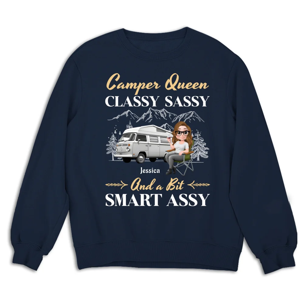 Camper Queen - Personalized Custom Shirt - Image 15