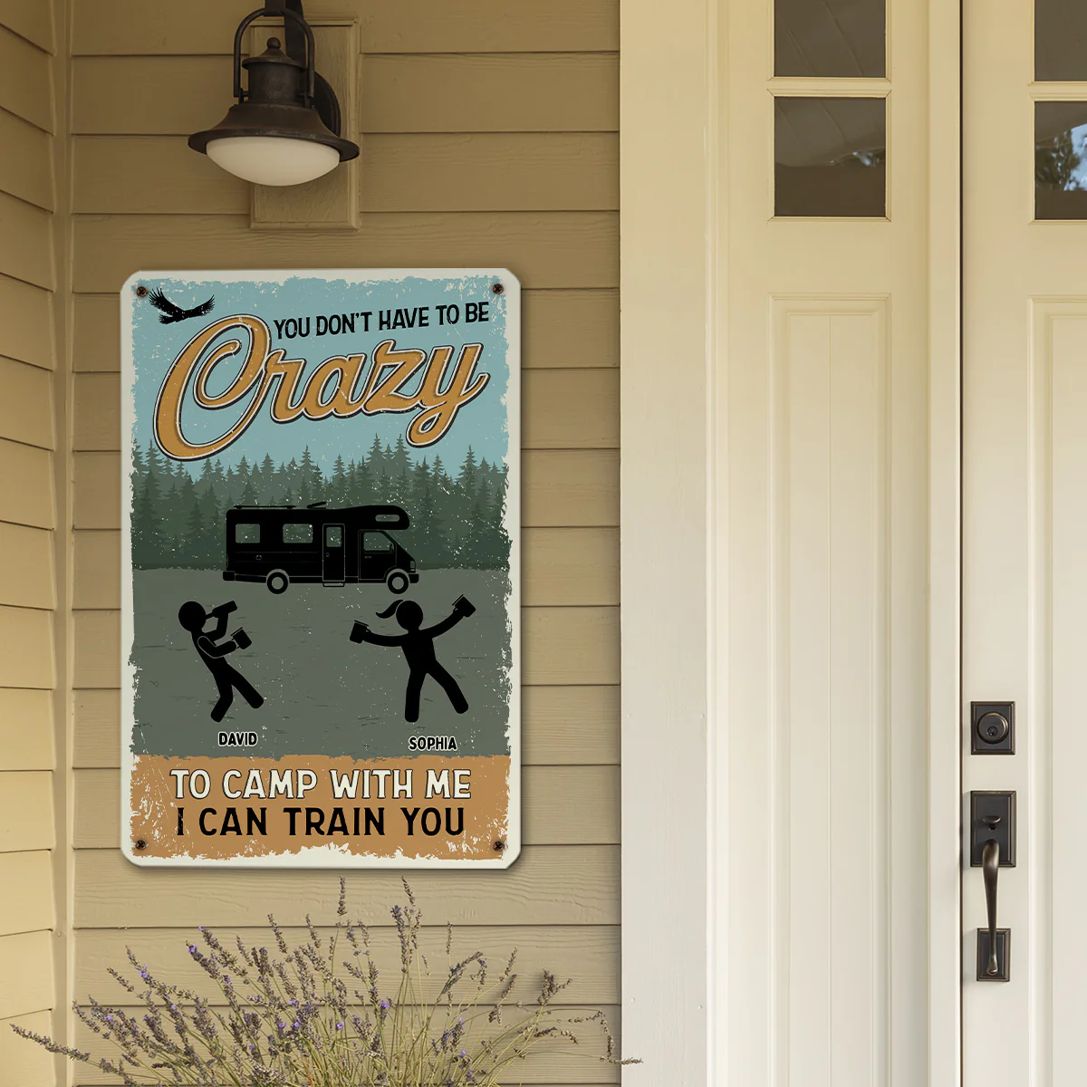 Campfire Smoke Is My Perfume - Personalized Custom Metal Signs - Image 5