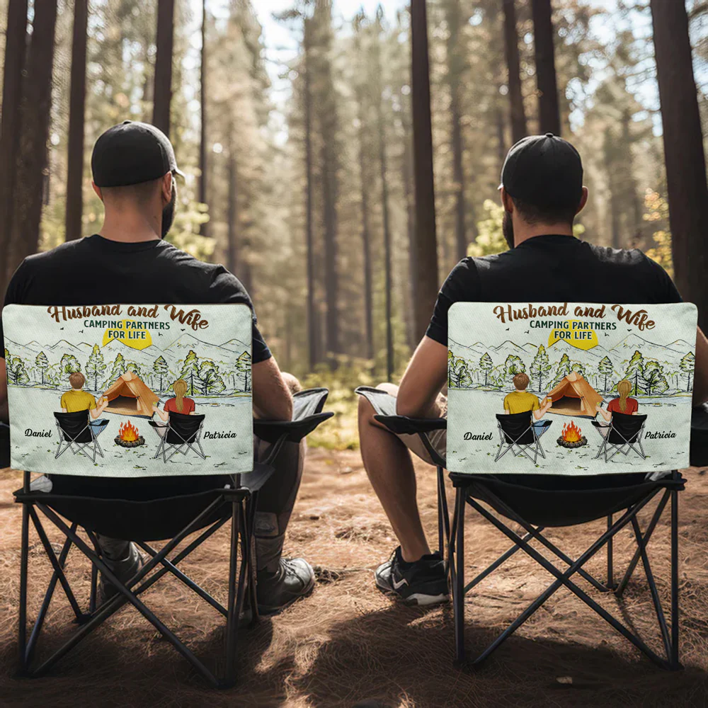 Camping For Life - Personalized Custom Camping Chair Cover - Image 4