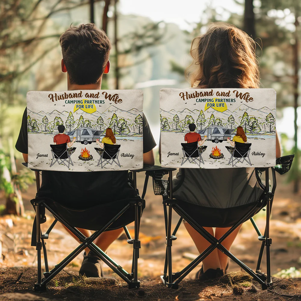 Camping For Life - Personalized Custom Camping Chair Cover - Image 5