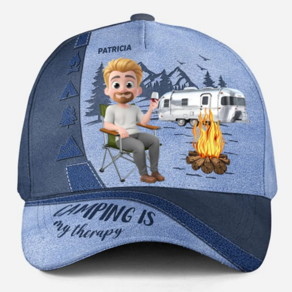 Camping Lover - Personalized Classic Cap - Image 6