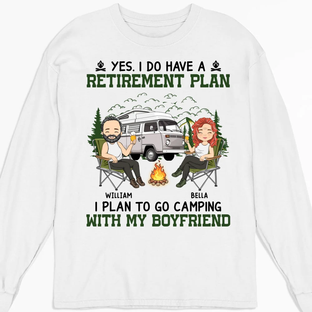 Camping With My Love - Personalized Custom Shirt - Image 10