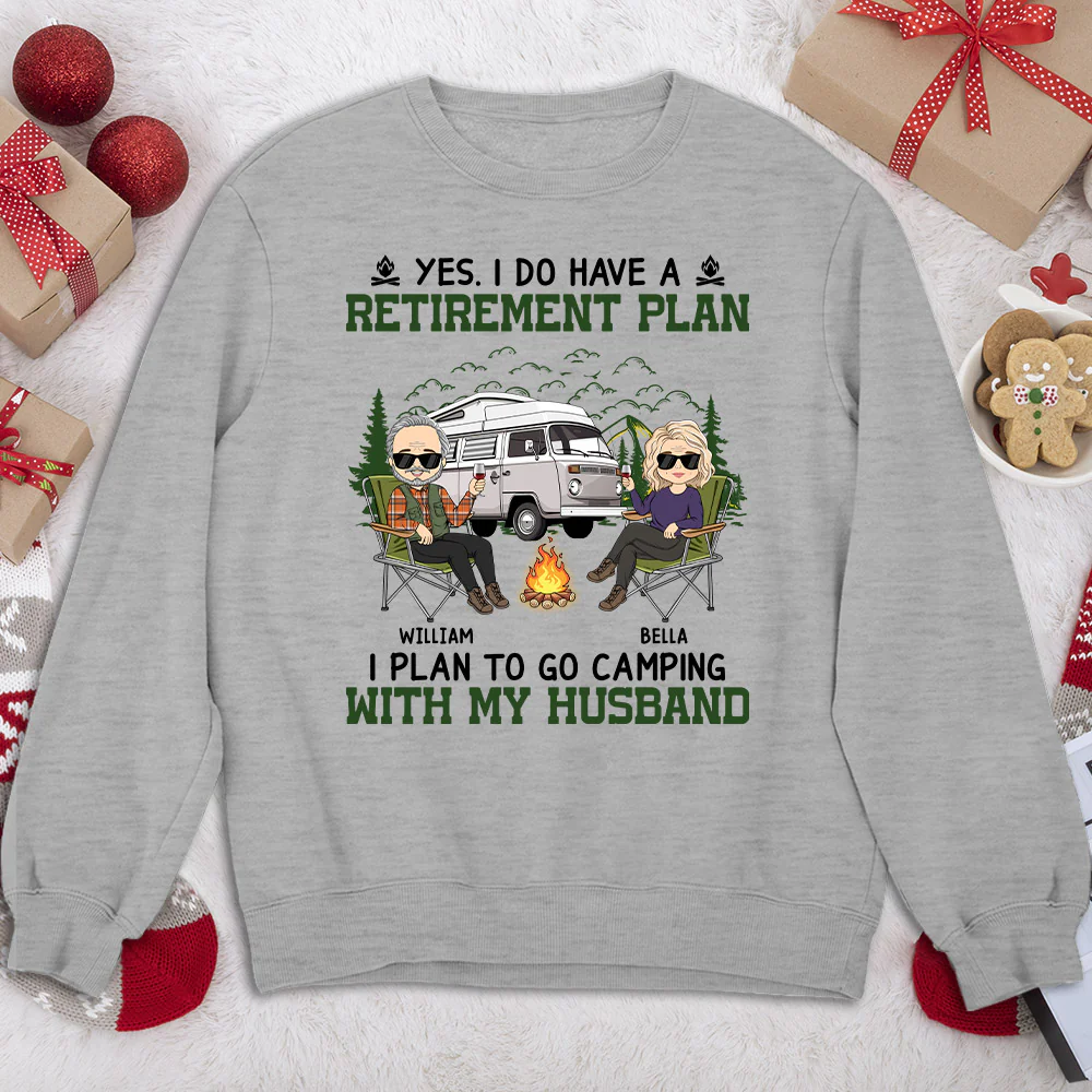 Camping With My Love - Personalized Custom Shirt - Image 5