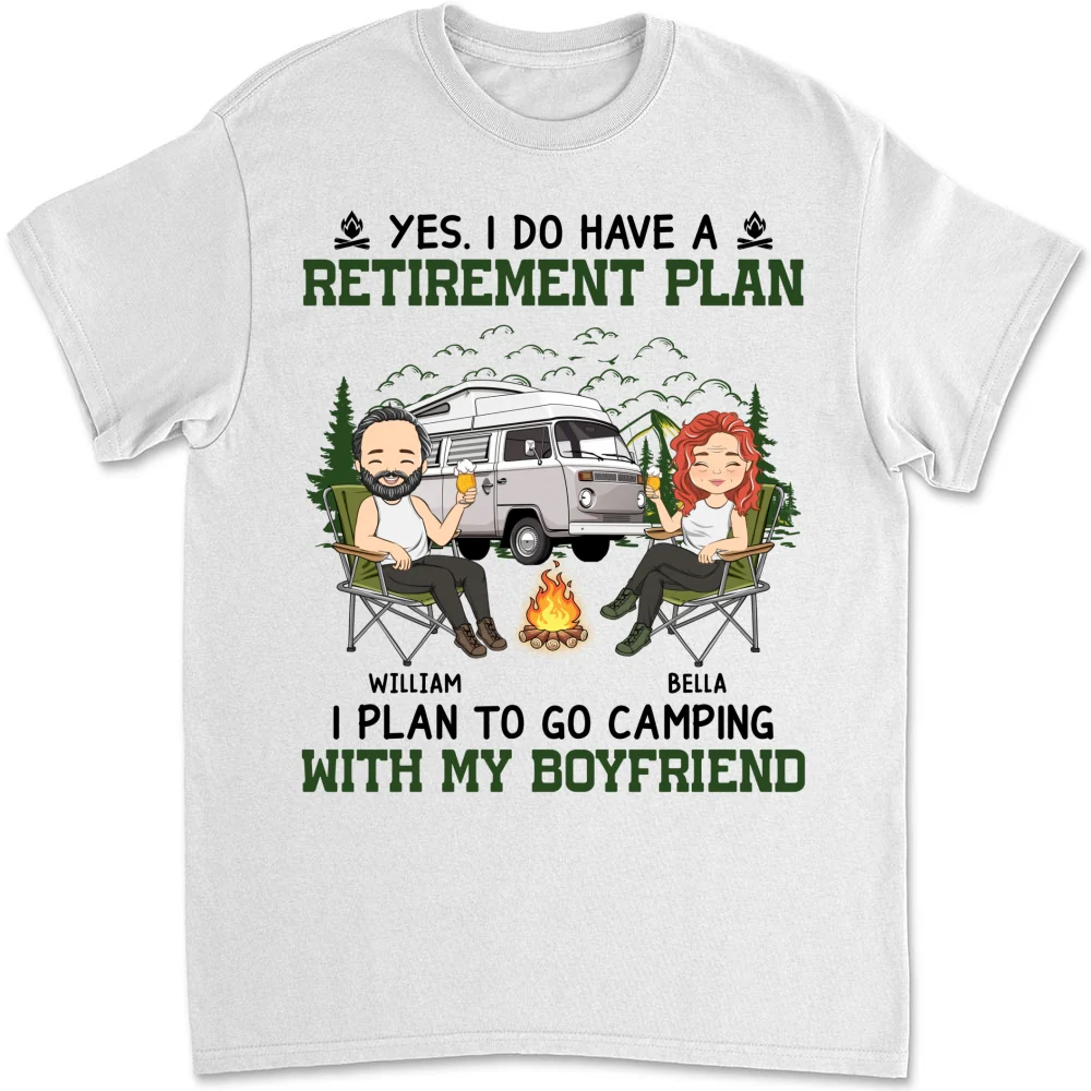Camping With My Love - Personalized Custom Shirt - Image 6