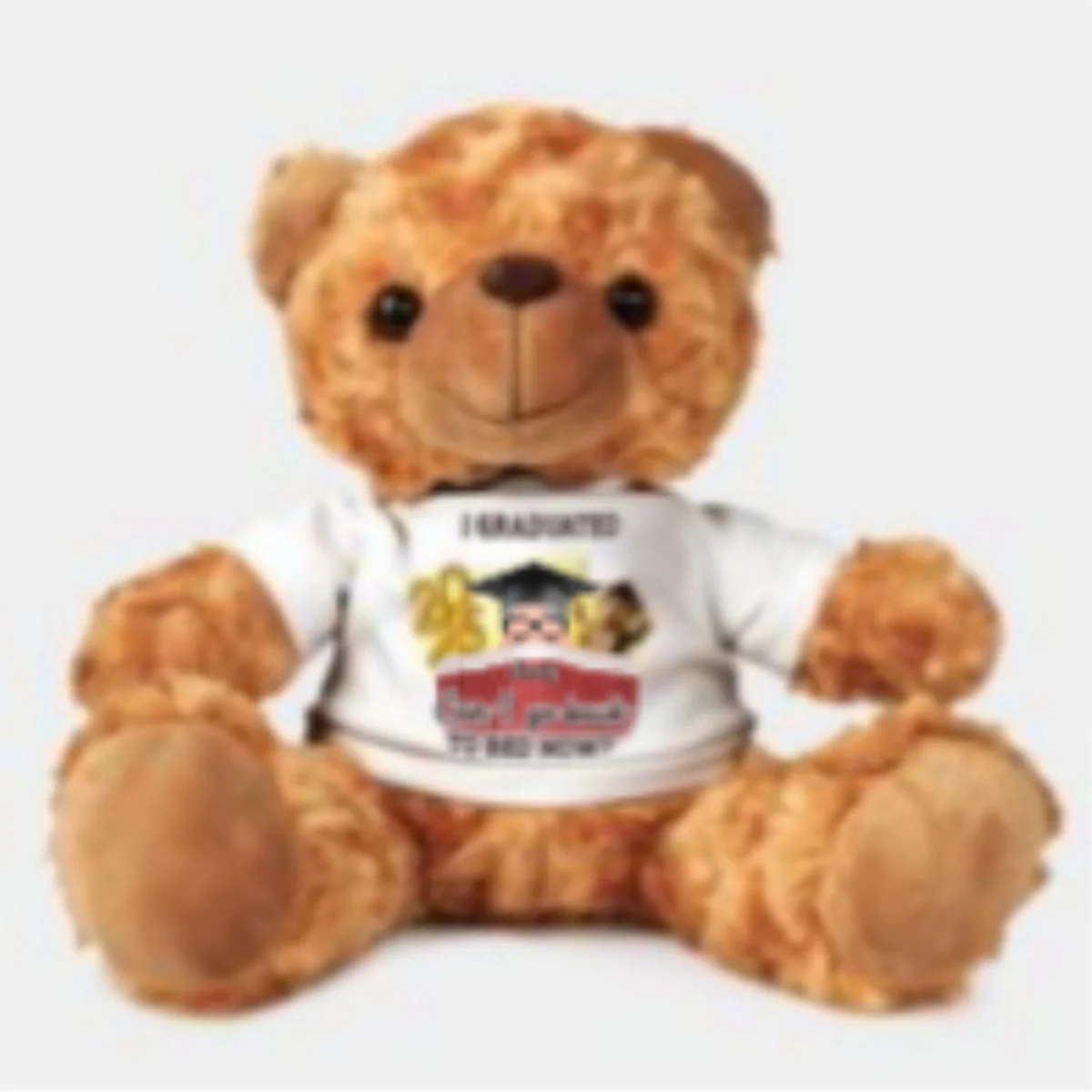 Can I Go Back To Bed Now - Personalized Custom Cuddle Bear - Image 4