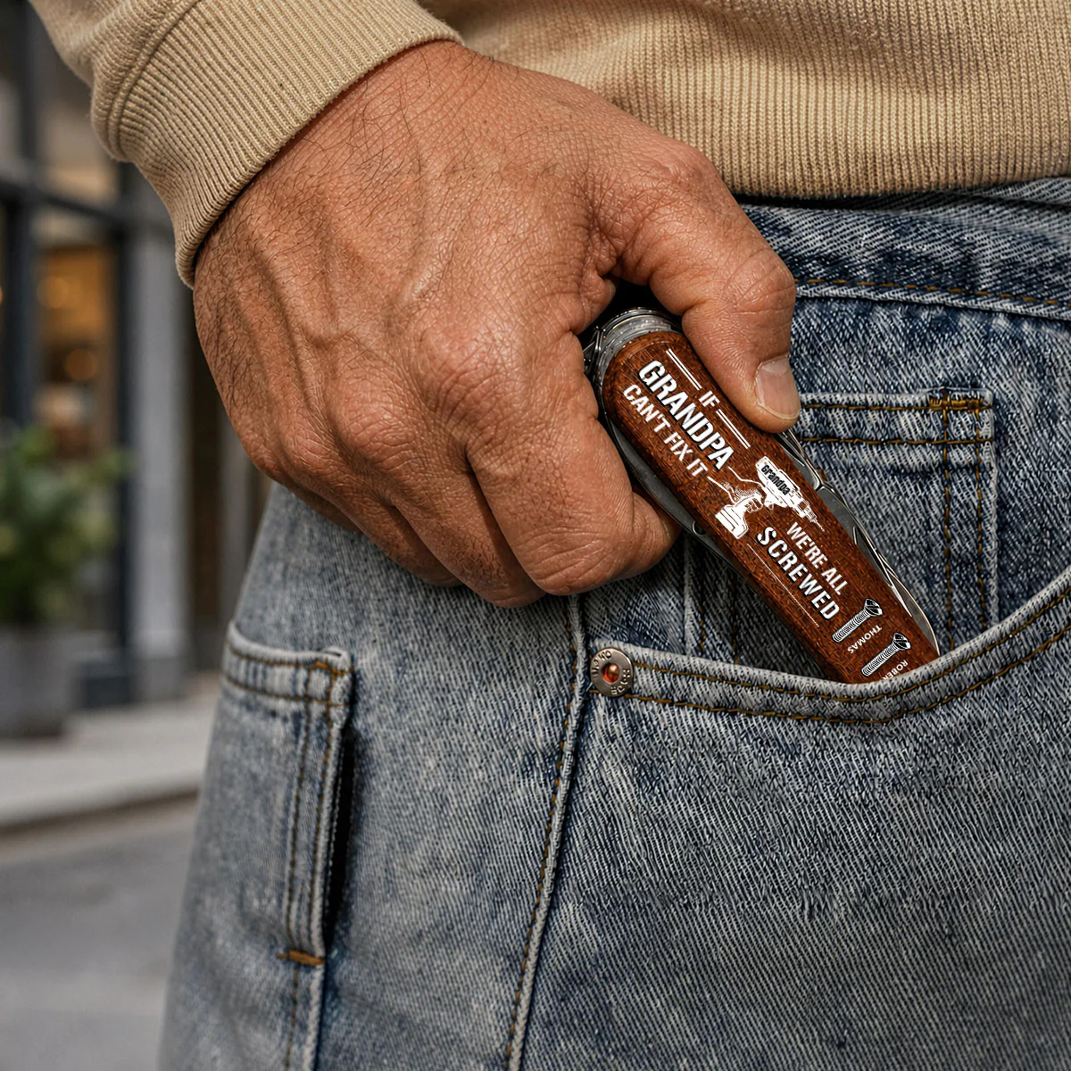 Can Not Fix It - Personalized Custom Pocket Multi Tool - Image 5