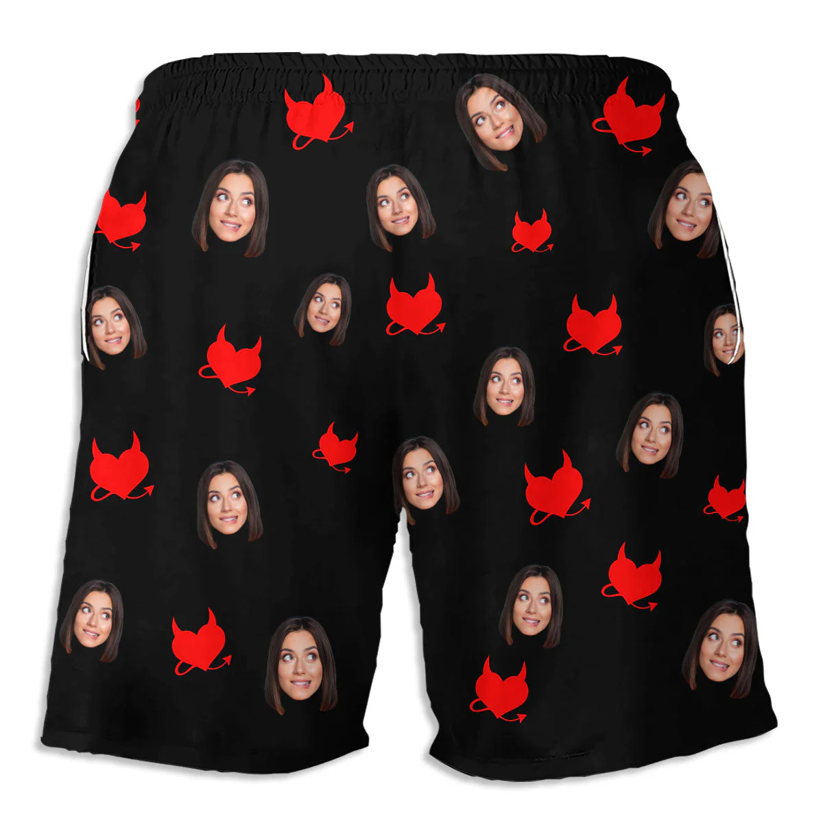Can Ride This - Personalized Custom Beach Shorts - Image 2