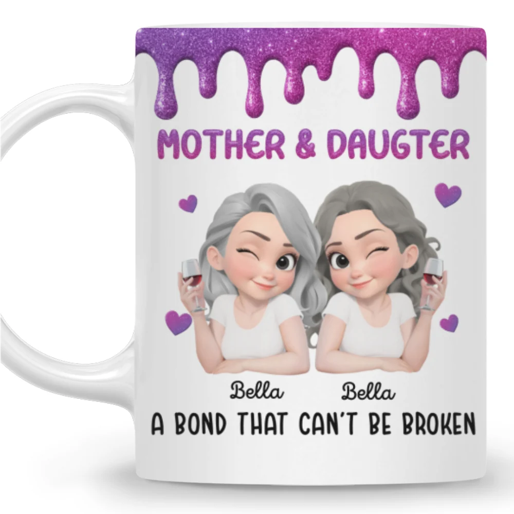 Cannot Be Broken - Personalized Custom Coffee Mug - Image 9