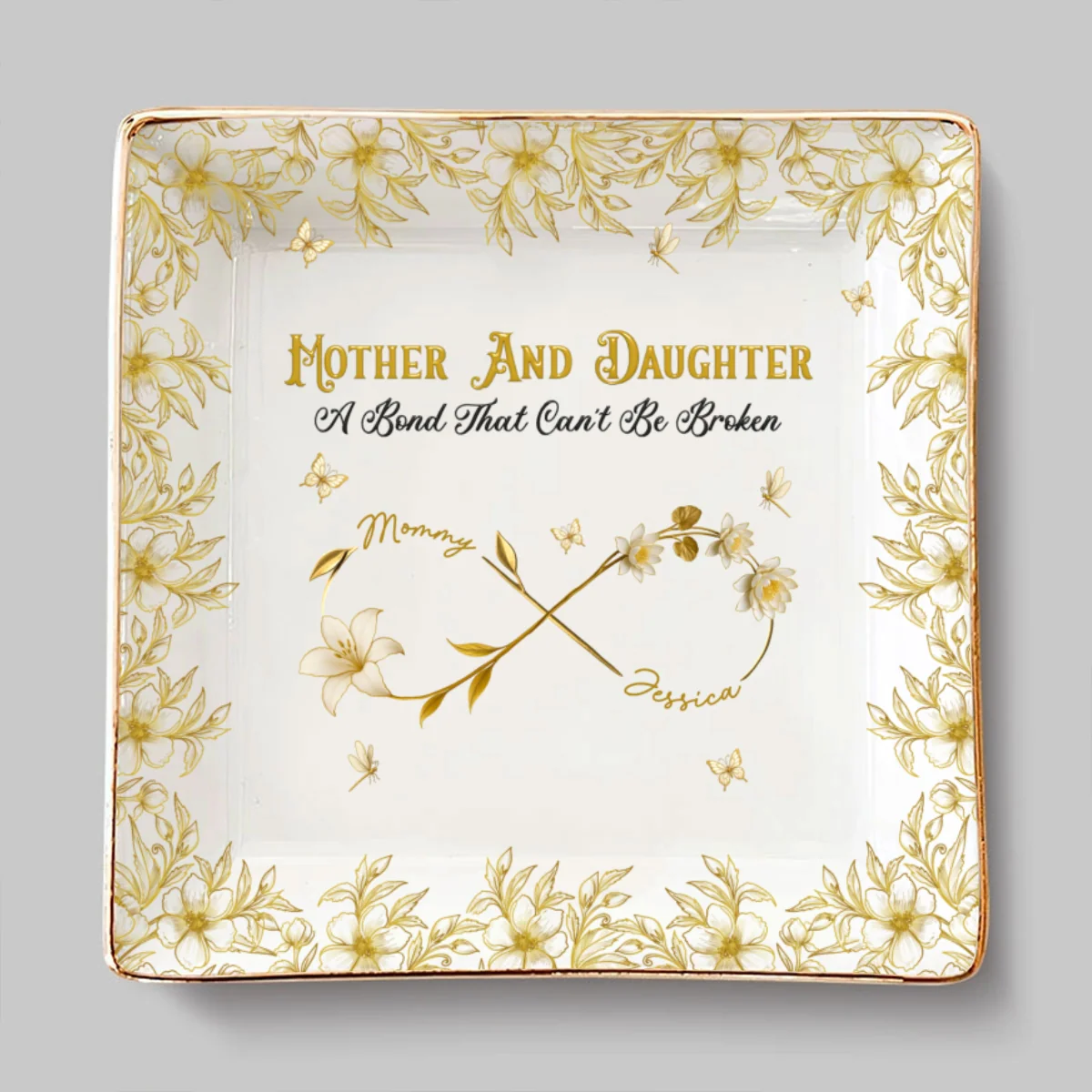 Cannot Be Broken - Personalized Custom Jewelry Dish - Image 6