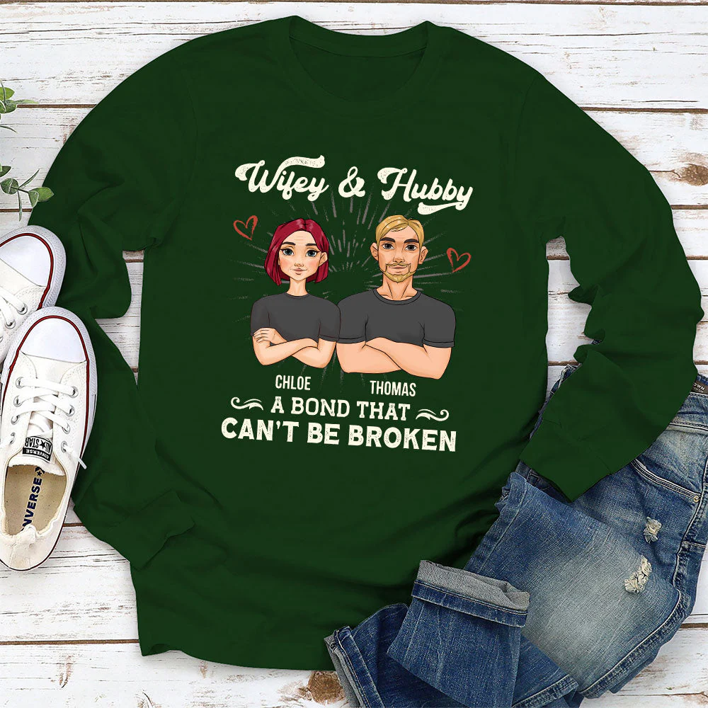 Cant Be Broken - Personalized Custom Long Sleeve T-shirt - Image 3