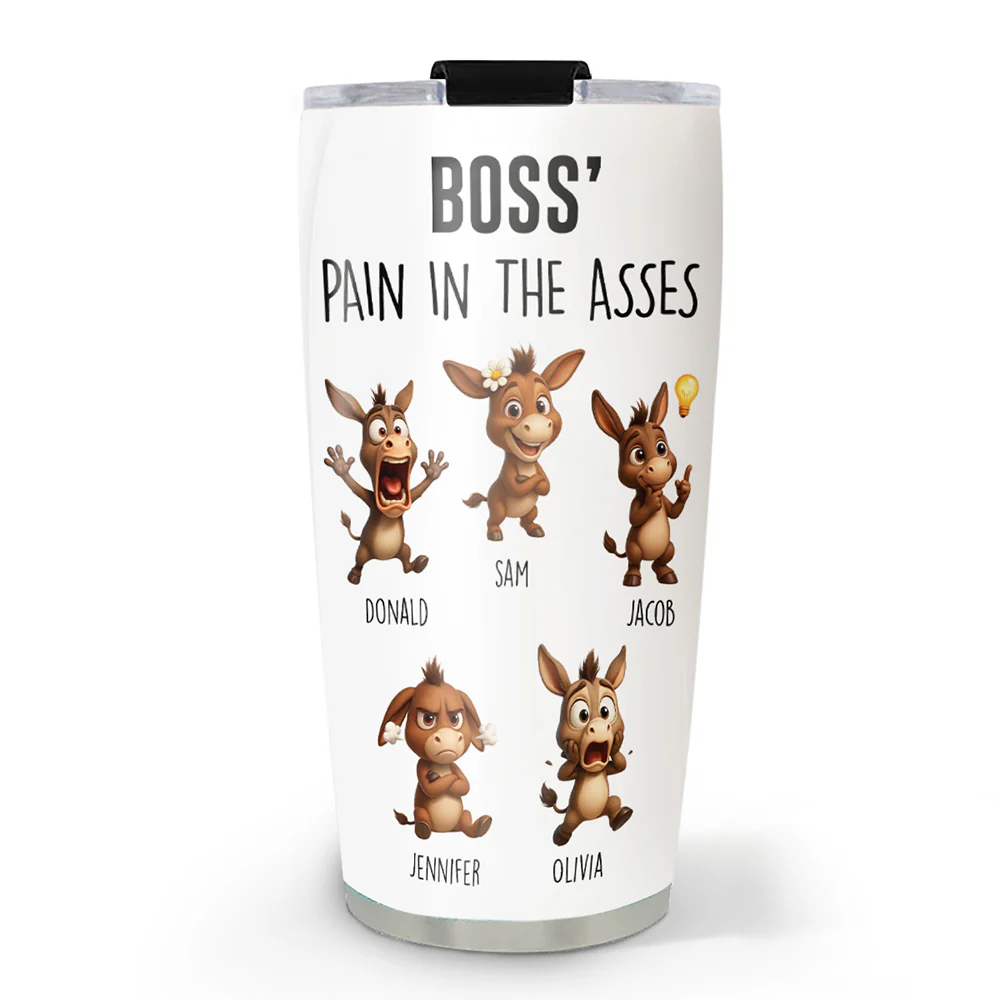 Captain Of Our Mini Mayhem - Personalized Custom Tumbler
