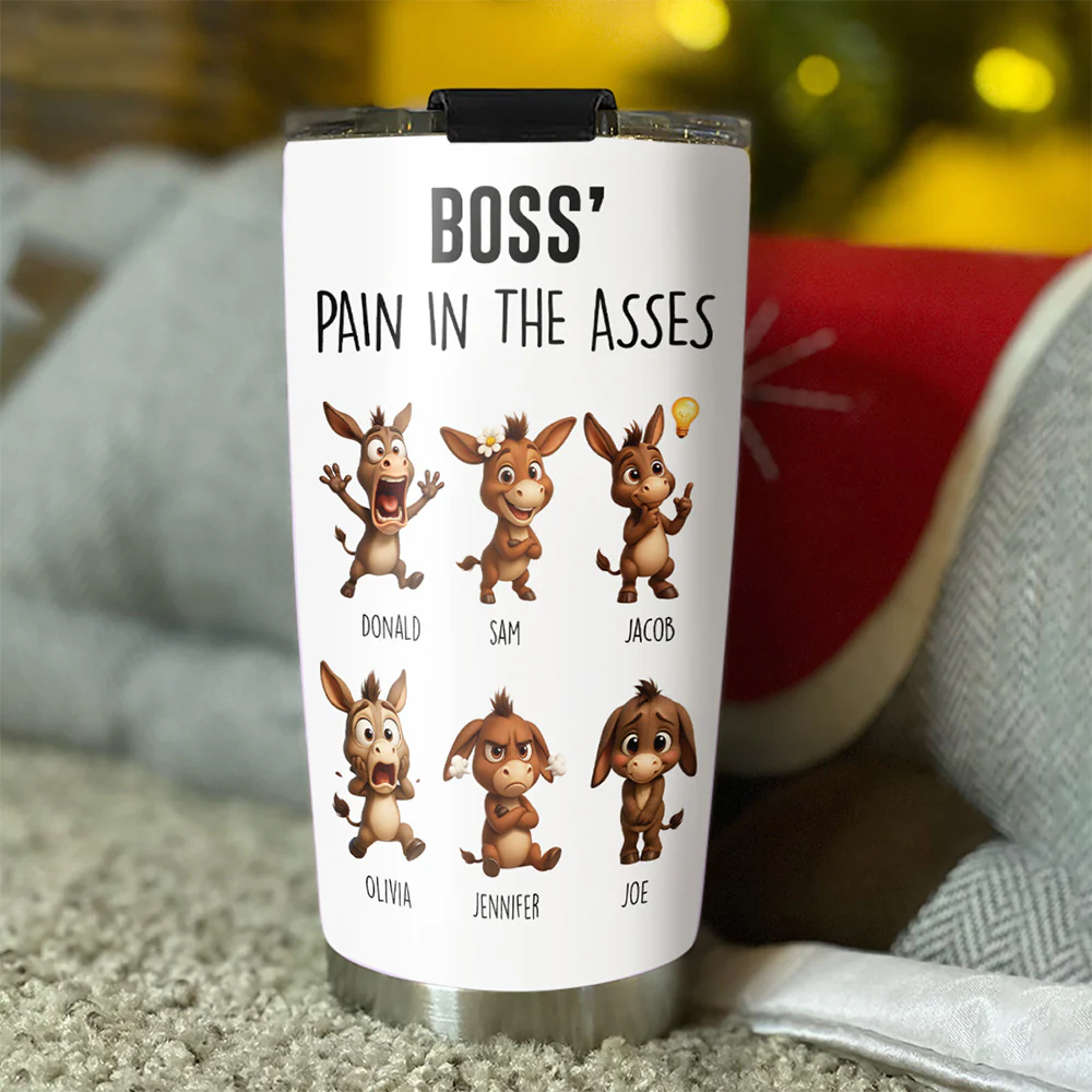 Captain Of Our Mini Mayhem - Personalized Custom Tumbler - Image 3