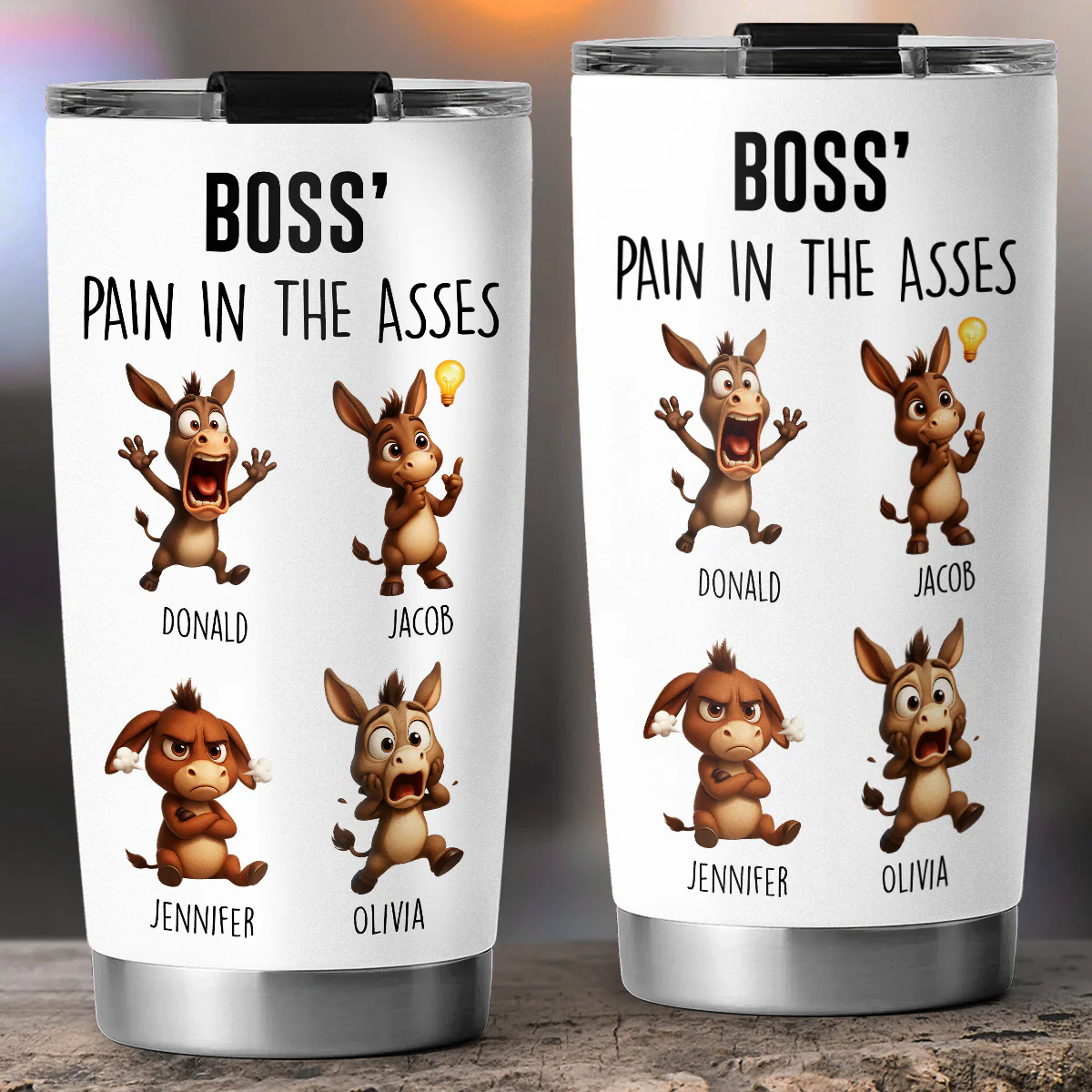 Captain Of Our Mini Mayhem - Personalized Custom Tumbler - Image 5