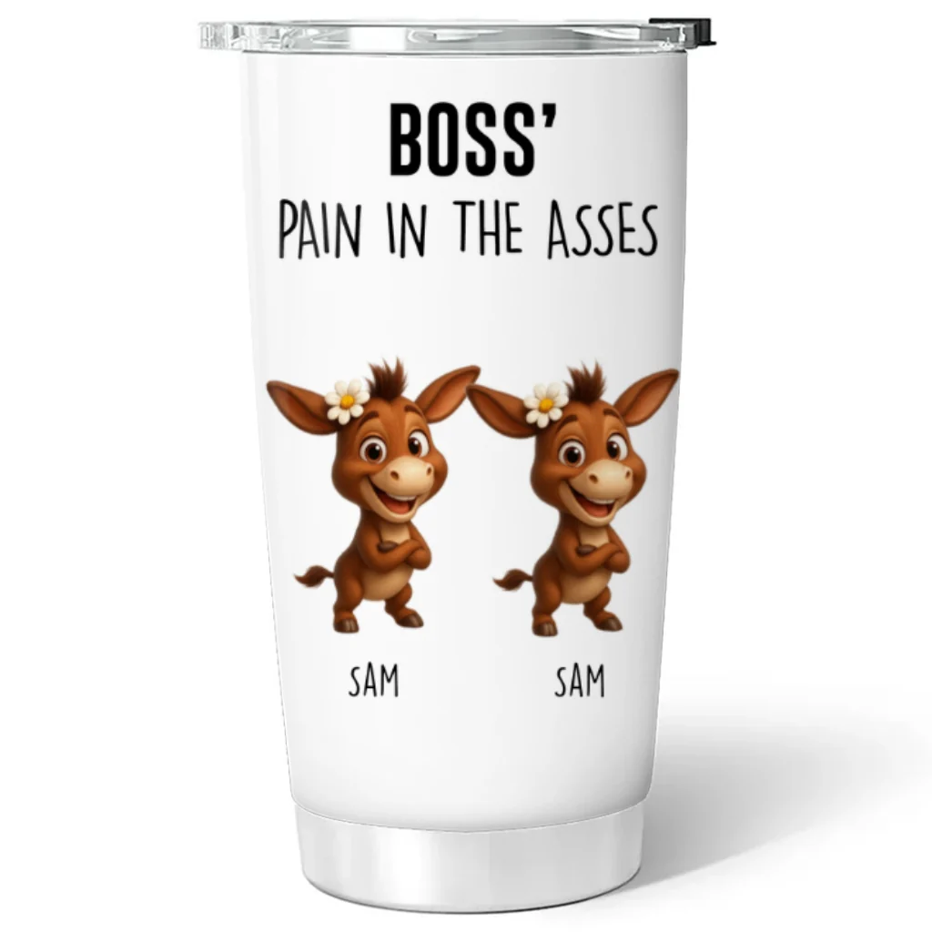 Captain Of Our Mini Mayhem - Personalized Custom Tumbler - Image 6