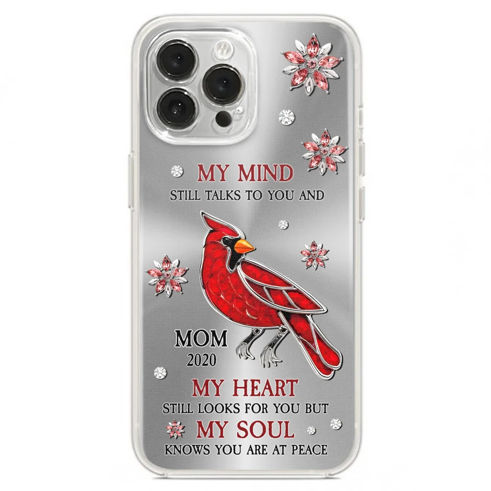 Cardinal Hummingbird My Mind My Heart My Soul - Personalized Custom Phone Case - Image 19
