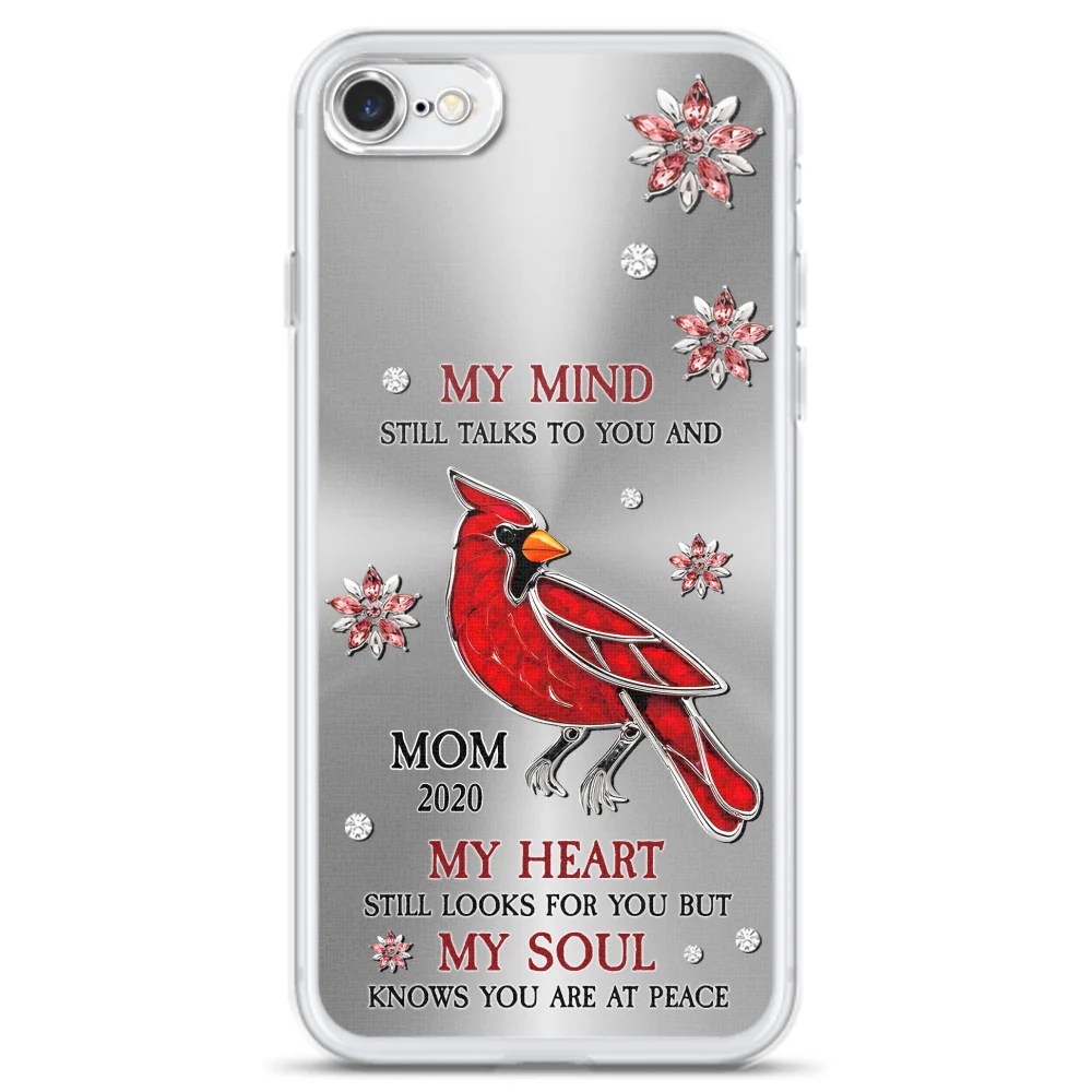 Cardinal Hummingbird My Mind My Heart My Soul - Personalized Custom Phone Case - Image 5